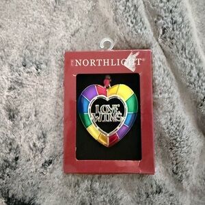 Multicolor Heart Ornament